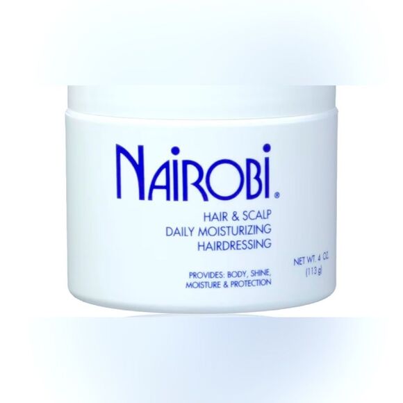 🛍️Nairobi Hair and Scalp Daily Moisturizing Hairdressing
Unisex, 4 Ounce - Picture 1 of 4